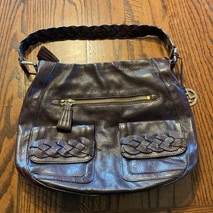 Elliot Lucca brown leather bag